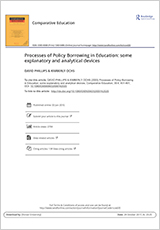 Processes of Policy Borrowing in Education: some explanatory and analytical devices